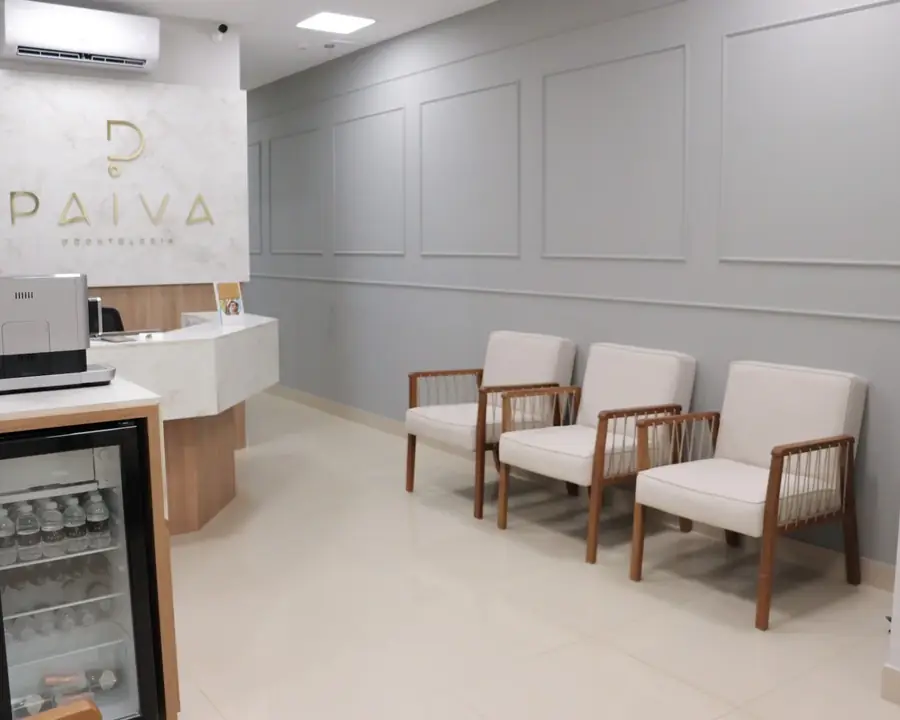 Recepção da clínica Paiva Odontologia